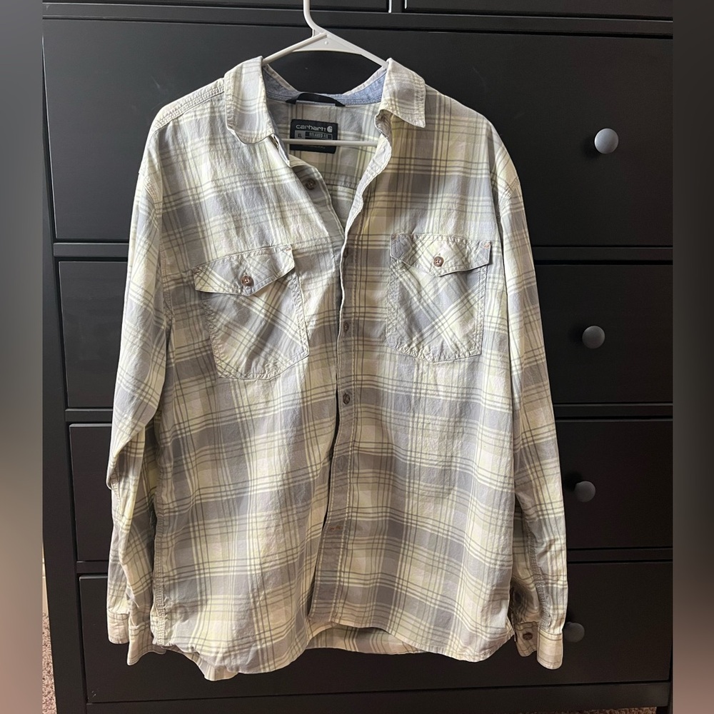 Men’s Carhartt long sleeve button down